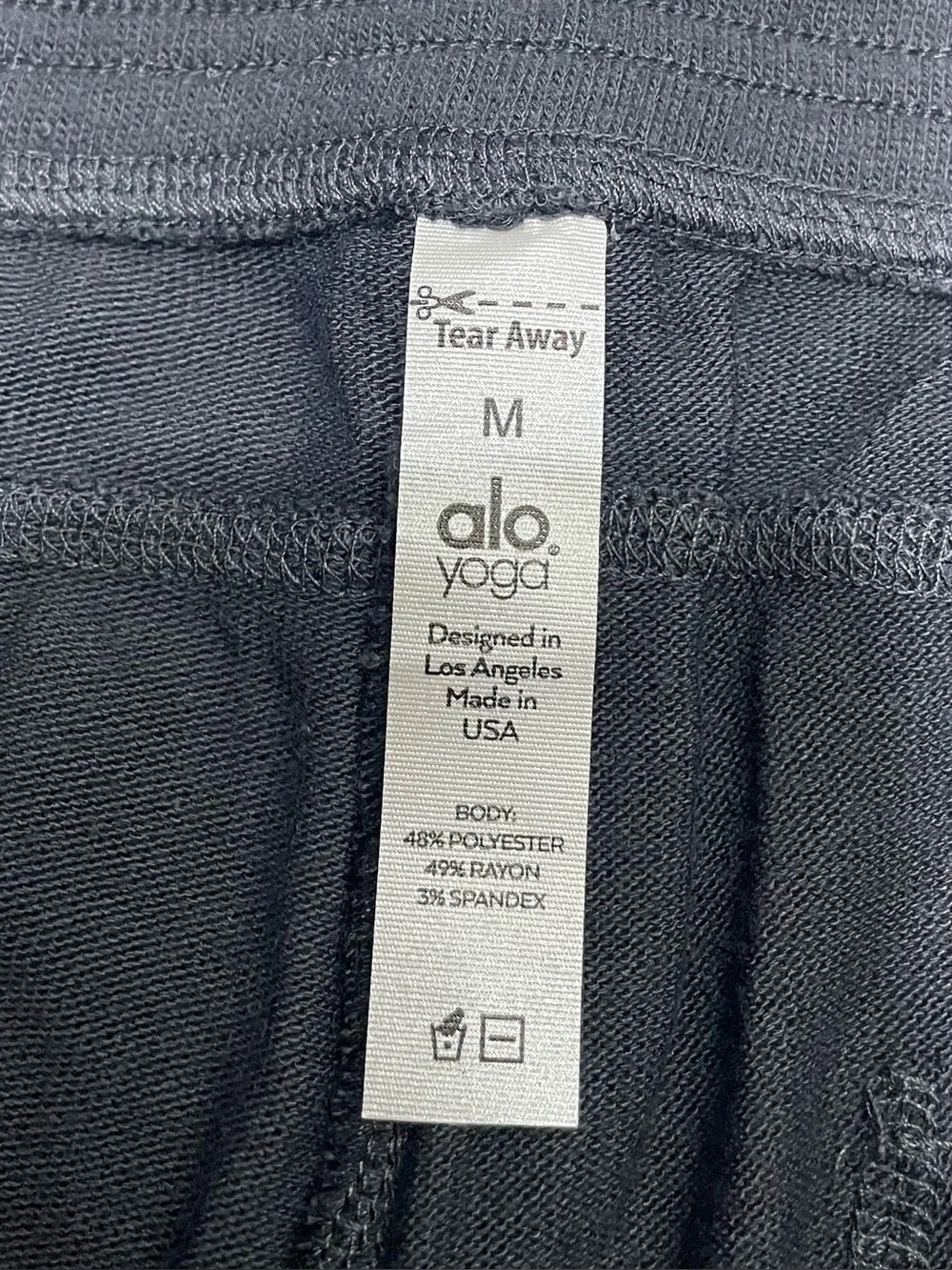 Alo yoga Soho Sweat pants Size Medium
